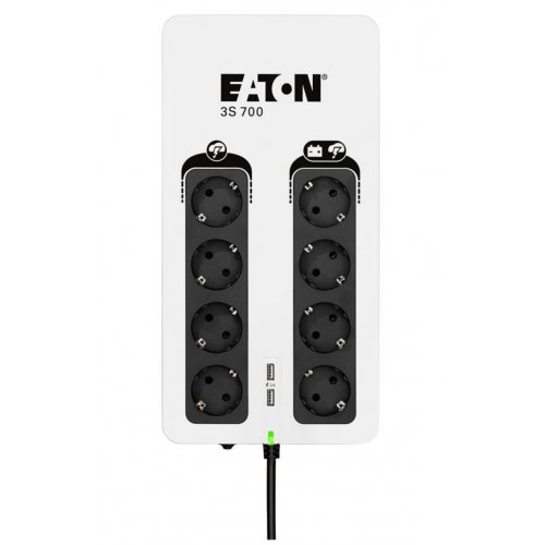 ИБП Eaton 3S Gen2 700VA (3S700D) купить в Украине: Киев, Днепр, Харьков, Одесса  | Низкая цена, отзывы, характеристики от TELEMART фото