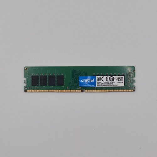 Озп Crucial DDR4 8GB 2400Mhz (CT8G4DFD824A) (Відновлено продавцем, 868535) купити в Україні: Київ, Львів, Хмельницький, Тернопіль, Івано-Франківськ | Перевірка сумісності, низька ціна, відгуки, характеристики від TELEMART фото