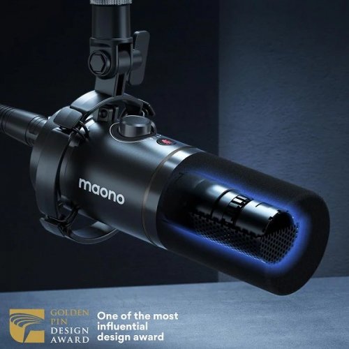 Мікрофон Maono PD200X Black купити в Україні: Київ, Львів, Хмельницький, Тернопіль, Івано-Франківськ | Низька ціна, відгуки, характеристики від TELEMART фото