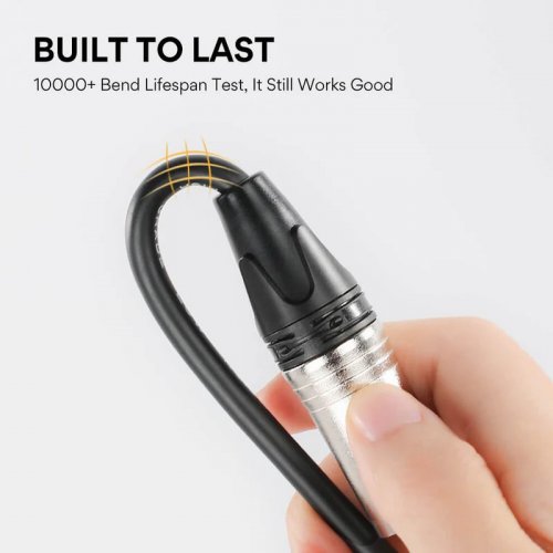 Кабель Maono XLR-180 Black купить в Украине: Киев, Днепр, Харьков, Одесса  | Низкая цена, отзывы, характеристики от TELEMART фото