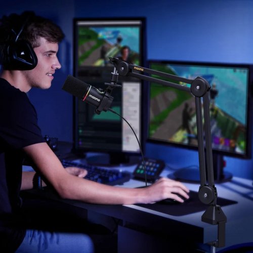 Стойка-пантограф Maono BA37 Black купить в Украине: Киев, Днепр, Харьков, Одесса  | Низкая цена, отзывы, характеристики от TELEMART фото