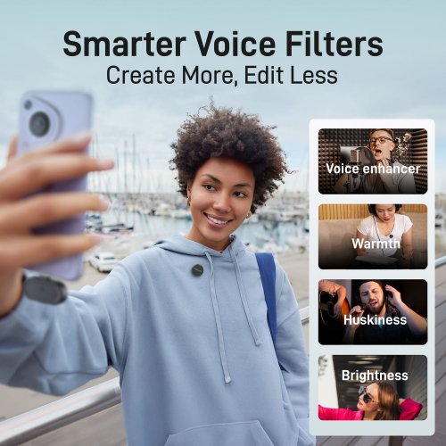 Петличный микрофон Maono WM650 PC2 Black купить в Украине: Киев, Днепр, Харьков, Одесса  | Низкая цена, отзывы, характеристики от TELEMART фото