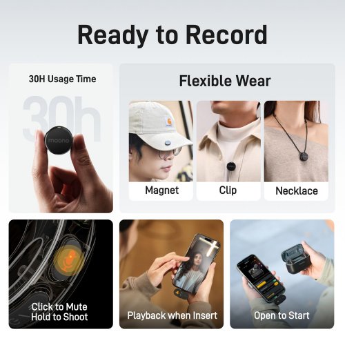 Петличный микрофон Maono WM650 PC2 Black купить в Украине: Киев, Днепр, Харьков, Одесса  | Низкая цена, отзывы, характеристики от TELEMART фото