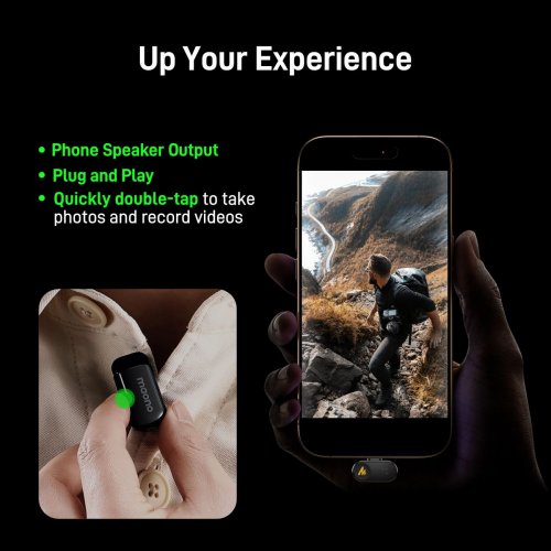 Петличный микрофон Maono WM622 PC2 Black купить в Украине: Киев, Днепр, Харьков, Одесса  | Низкая цена, отзывы, характеристики от TELEMART фото