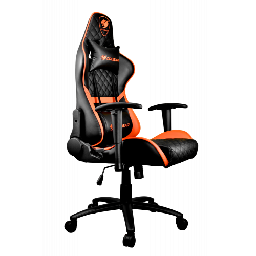 Купить Игровое кресло Cougar ARMOR One Gaming Chair Black/Orange - цена в Харькове, Киеве, Днепре, Одессе
в интернет-магазине Telemart фото