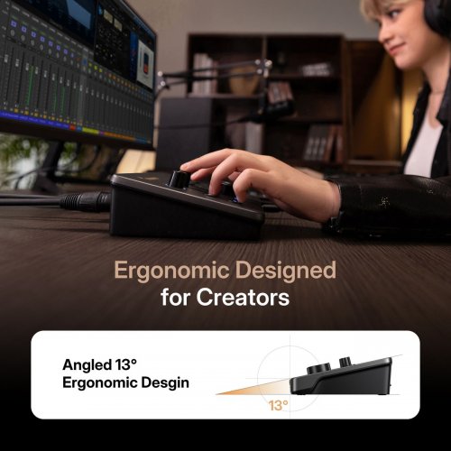 Аудиоинтерфейс Maono P2 Black купить в Украине: Киев, Днепр, Харьков, Одесса  | Низкая цена, отзывы, характеристики от TELEMART фото