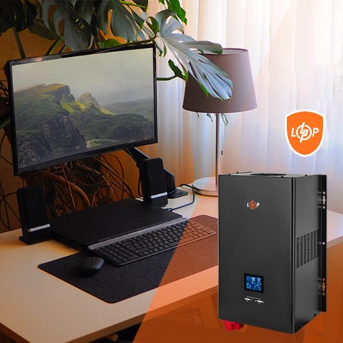 ИБП LogicPower LPE-W-PSW-3600VA+ (LP19410) купить в Украине: Киев, Днепр, Харьков, Одесса  | Низкая цена, отзывы, характеристики от TELEMART фото