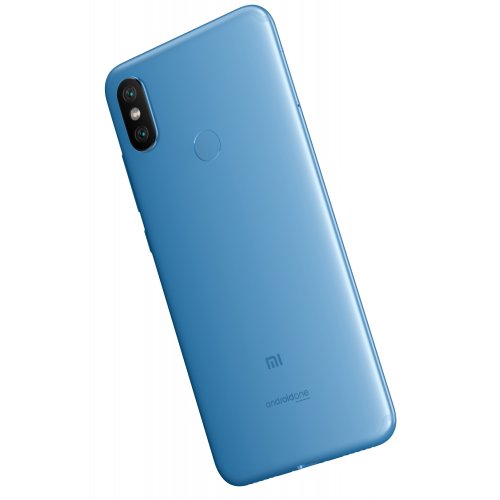 Купить Смартфон Xiaomi Mi A2 4/32 Blue - цена в Харькове, Киеве, Днепре, Одессе
в интернет-магазине Telemart фото