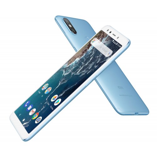 Купить Смартфон Xiaomi Mi A2 4/32 Blue - цена в Харькове, Киеве, Днепре, Одессе
в интернет-магазине Telemart фото