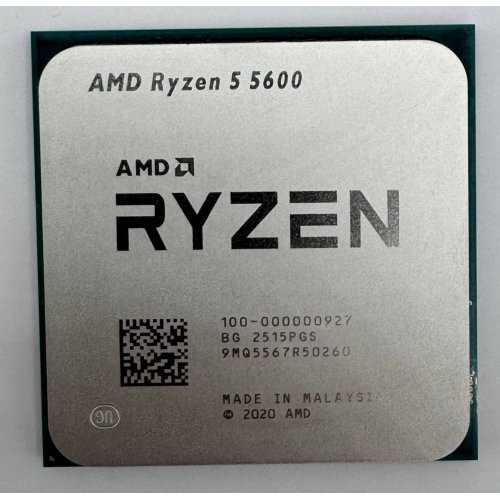 Процессор AMD Ryzen 5 5600 3.5(4.4)GHz 32MB sAM4 Tray (100-000000927) (Восстановлено продавцом, 868651) купить в Украине: Киев, Днепр, Харьков, Одесса  | Проверка совместимости, низкая цена, отзывы, характеристики от TELEMART фото