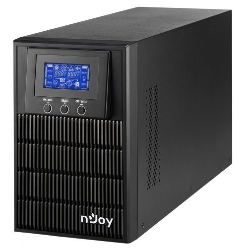 ИБП NJOY Aten Pro 1000 (PWUP-OL100AP-AZ01B) купить в Украине: Киев, Днепр, Харьков, Одесса  | Низкая цена, отзывы, характеристики от TELEMART фото