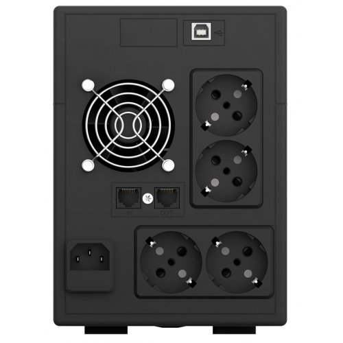 ДБЖ NJOY Cadu 1500 (UPCMTLS615HCAAZ01B) купити в Україні: Київ, Львів, Хмельницький, Тернопіль, Івано-Франківськ | Низька ціна, відгуки, характеристики від TELEMART фото