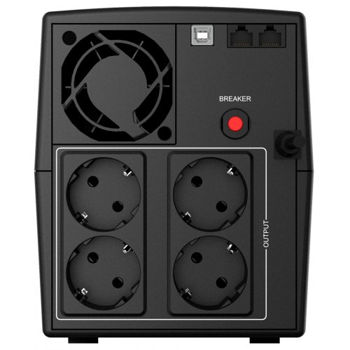 ДБЖ NJOY Keen 1500 USB (UPLI-LI150KU-CG01B) купити в Україні: Київ, Львів, Хмельницький, Тернопіль, Івано-Франківськ | Низька ціна, відгуки, характеристики від TELEMART фото