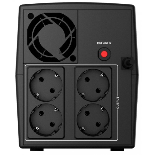 ДБЖ NJOY Keen 2000 (UPLI-LI200KE-CG01B) купити в Україні: Київ, Львів, Хмельницький, Тернопіль, Івано-Франківськ | Низька ціна, відгуки, характеристики від TELEMART фото