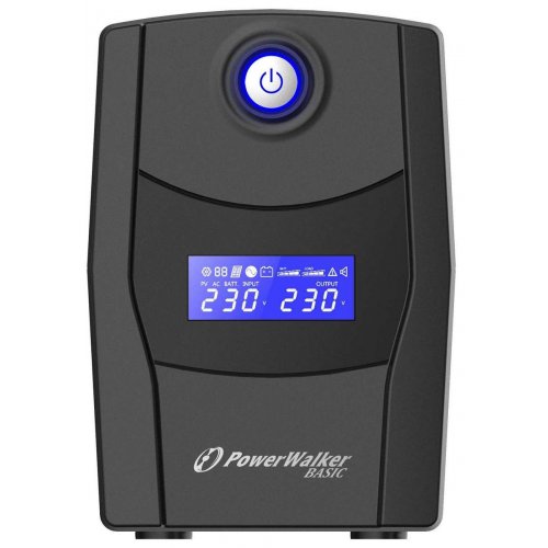 ИБП PowerWalker Basic VI 800 STL (10121073) купить в Украине: Киев, Днепр, Харьков, Одесса  | Низкая цена, отзывы, характеристики от TELEMART фото