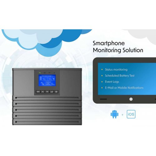 ДБЖ PowerWalker VFI 3000 ICT IoT (10122195) купити в Україні: Київ, Львів, Хмельницький, Тернопіль, Івано-Франківськ | Низька ціна, відгуки, характеристики від TELEMART фото