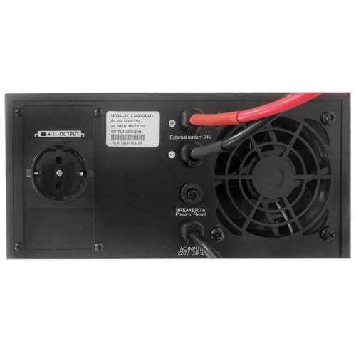 Інвертор FrimeCom SK12-2000 1600W купити в Україні: Київ, Львів, Хмельницький, Тернопіль, Івано-Франківськ | Низька ціна, відгуки, характеристики від TELEMART фото