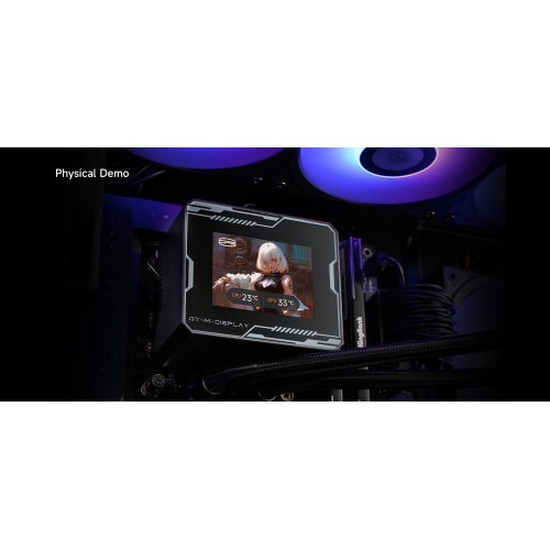 Готовая СВО PCCooler GT360M ARGB Display Black купить в Украине: Киев, Днепр, Харьков, Одесса  | Проверка совместимости, низкая цена, отзывы, характеристики от TELEMART фото