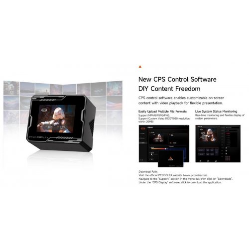 Готовая СВО PCCooler GT360M ARGB Display Black купить в Украине: Киев, Днепр, Харьков, Одесса  | Проверка совместимости, низкая цена, отзывы, характеристики от TELEMART фото