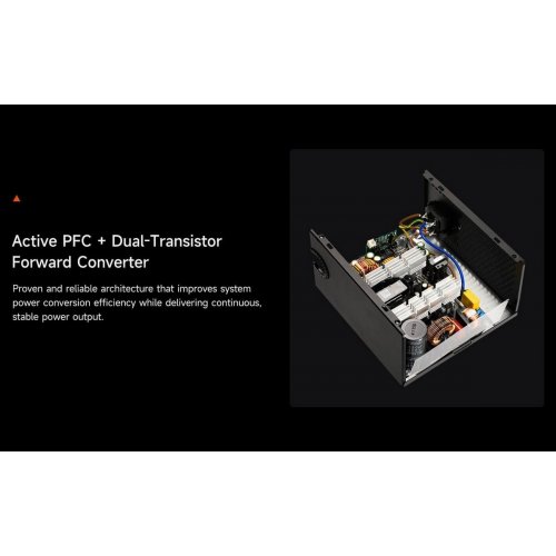 Блок живлення PcCooler AF500 500W (P1-AF500-N1HWBK1-EU) купити в Україні: Київ, Львів, Хмельницький, Тернопіль, Івано-Франківськ | Перевірка сумісності, низька ціна, відгуки, характеристики від TELEMART фото