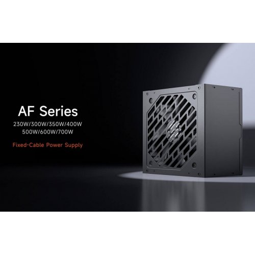 Блок живлення PcCooler AF500 500W (P1-AF500-N1HWBK1-EU) купити в Україні: Київ, Львів, Хмельницький, Тернопіль, Івано-Франківськ | Перевірка сумісності, низька ціна, відгуки, характеристики від TELEMART фото
