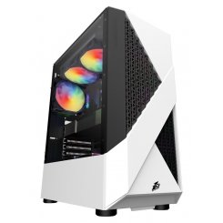 Корпус 1stPlayer F3-A-WH-4F1-PS-600FK-EU 600W White