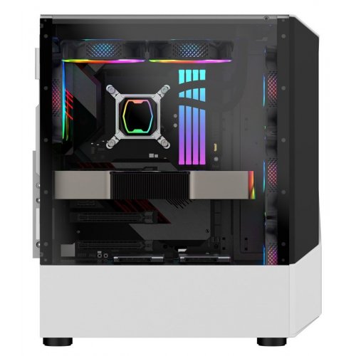 Корпус 1stPlayer F3-A-WH-4F1-PS-600FK-EU 600W White купить в Украине: Киев, Днепр, Харьков, Одесса  | Проверка совместимости, низкая цена, отзывы, характеристики от TELEMART фото