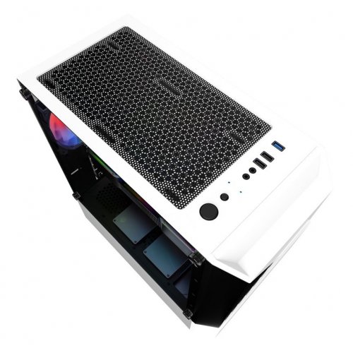 Корпус 1stPlayer F3-A-WH-4F1-PS-600FK-EU 600W White купить в Украине: Киев, Днепр, Харьков, Одесса  | Проверка совместимости, низкая цена, отзывы, характеристики от TELEMART фото