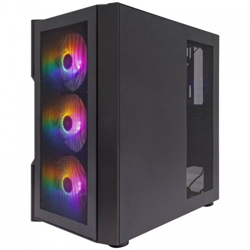 Корпус 1stPlayer T7-P-BK-4F1-PS-750FK-EU 750W Black купити в Україні: Київ, Львів, Хмельницький, Тернопіль, Івано-Франківськ | Перевірка сумісності, низька ціна, відгуки, характеристики від TELEMART фото