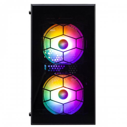 Корпус 1stPlayer X1-BK-3F1-PS-600FK-EU 600W Black купити в Україні: Київ, Львів, Хмельницький, Тернопіль, Івано-Франківськ | Перевірка сумісності, низька ціна, відгуки, характеристики від TELEMART фото