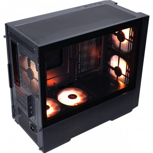 Корпус 1stPlayer AU6-BK-2FA7-14-2FA7R-1FA7 без БЖ Black купити в Україні: Київ, Львів, Хмельницький, Тернопіль, Івано-Франківськ | Перевірка сумісності, низька ціна, відгуки, характеристики від TELEMART фото