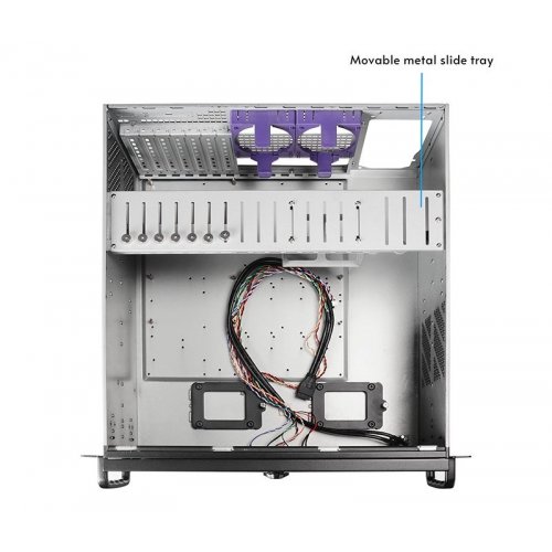 Корпус CHIEFTEC UNC-409S-AIO без БЖ (UNC-409S-AIO-OP) Black купити в Україні: Київ, Львів, Хмельницький, Тернопіль, Івано-Франківськ | Перевірка сумісності, низька ціна, відгуки, характеристики від TELEMART фото