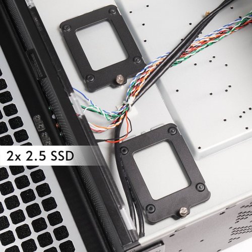 Корпус CHIEFTEC UNC-409S-AIO без БЖ (UNC-409S-AIO-OP) Black купити в Україні: Київ, Львів, Хмельницький, Тернопіль, Івано-Франківськ | Перевірка сумісності, низька ціна, відгуки, характеристики від TELEMART фото