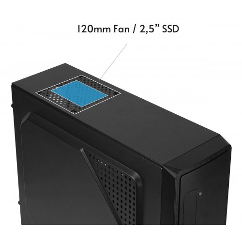 Корпус CHIEFTEC UC-03B-OP без БЖ (UC-03B-OP) Black купити в Україні: Київ, Львів, Хмельницький, Тернопіль, Івано-Франківськ | Перевірка сумісності, низька ціна, відгуки, характеристики від TELEMART фото