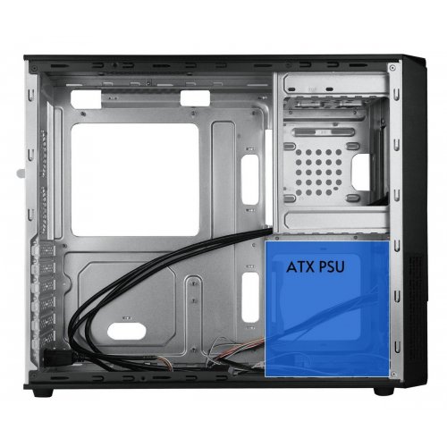 Корпус CHIEFTEC UC-03B-OP без БЖ (UC-03B-OP) Black купити в Україні: Київ, Львів, Хмельницький, Тернопіль, Івано-Франківськ | Перевірка сумісності, низька ціна, відгуки, характеристики від TELEMART фото