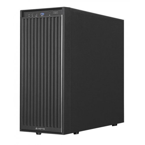 Корпус CHIEFTEC Uni без БЖ (BW-01B-OP) Black купити в Україні: Київ, Львів, Хмельницький, Тернопіль, Івано-Франківськ | Перевірка сумісності, низька ціна, відгуки, характеристики від TELEMART фото