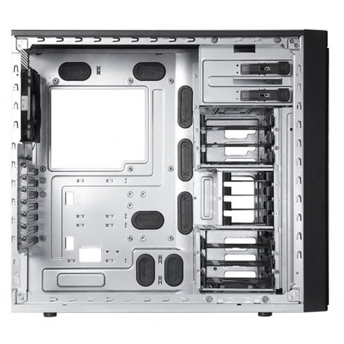 Корпус CHIEFTEC Uni без БЖ (BW-01B-OP) Black купити в Україні: Київ, Львів, Хмельницький, Тернопіль, Івано-Франківськ | Перевірка сумісності, низька ціна, відгуки, характеристики від TELEMART фото