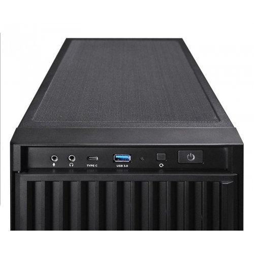 Корпус CHIEFTEC Uni без БЖ (BW-01B-OP) Black купити в Україні: Київ, Львів, Хмельницький, Тернопіль, Івано-Франківськ | Перевірка сумісності, низька ціна, відгуки, характеристики від TELEMART фото