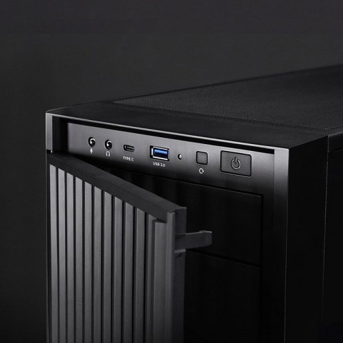 Корпус CHIEFTEC Uni без БЖ (BW-01B-OP) Black купити в Україні: Київ, Львів, Хмельницький, Тернопіль, Івано-Франківськ | Перевірка сумісності, низька ціна, відгуки, характеристики від TELEMART фото