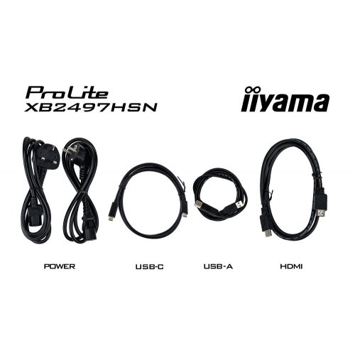 Монітор Iiyama 23.8" ProLite XB2497HSN-B1 Black купити в Україні: Київ, Львів, Хмельницький, Тернопіль, Івано-Франківськ | Низька ціна, відгуки, характеристики від TELEMART фото