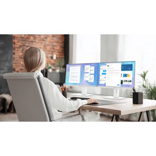 Монітор Iiyama 23.8" ProLite XB2497HSU-W1 White купити в Україні: Київ, Львів, Хмельницький, Тернопіль, Івано-Франківськ | Низька ціна, відгуки, характеристики від TELEMART фото