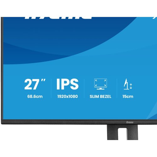 Монітор Iiyama 27" ProLite XB2797HSU-B1 Black купити в Україні: Київ, Львів, Хмельницький, Тернопіль, Івано-Франківськ | Низька ціна, відгуки, характеристики від TELEMART фото