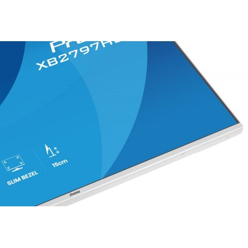 Монітор Iiyama 27" ProLite XB2797HSU-W1 White купити в Україні: Київ, Львів, Хмельницький, Тернопіль, Івано-Франківськ | Низька ціна, відгуки, характеристики від TELEMART фото