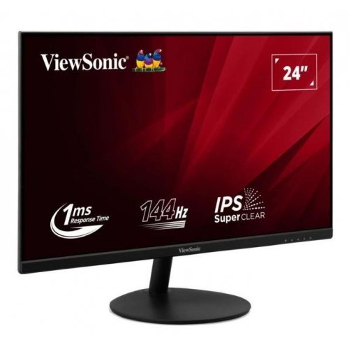 Монітор ViewSonic 23.8" VA24E2-H Black купити в Україні: Київ, Львів, Хмельницький, Тернопіль, Івано-Франківськ | Низька ціна, відгуки, характеристики від TELEMART фото