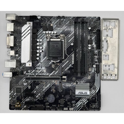 Материнская плата Asus PRIME B460M-A (s1200, Intel B460) (Восстановлено продавцом, 868734) купить в Украине: Киев, Днепр, Харьков, Одесса  | Проверка совместимости, низкая цена, отзывы, характеристики от TELEMART фото