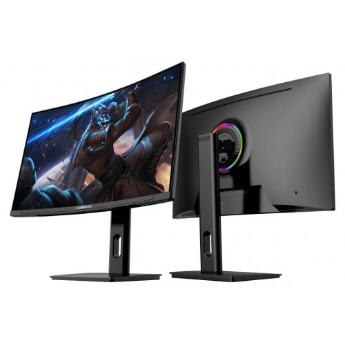 Монітор Gamemax 27" GMX27C300 Black купити в Україні: Київ, Львів, Хмельницький, Тернопіль, Івано-Франківськ | Низька ціна, відгуки, характеристики від TELEMART фото