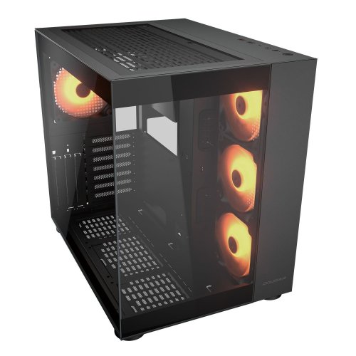 Уценка корпус Cougar FV150 RGB без БП Black (Следы использования, 868742) купить в Украине: Киев, Днепр, Харьков, Одесса  | Проверка совместимости, низкая цена, отзывы, характеристики от TELEMART фото