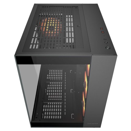 Уценка корпус Cougar FV150 RGB без БП Black (Следы использования, 868742) купить в Украине: Киев, Днепр, Харьков, Одесса  | Проверка совместимости, низкая цена, отзывы, характеристики от TELEMART фото