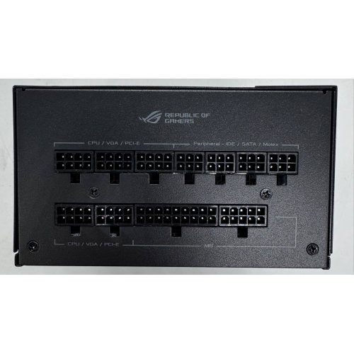 Блок живлення Asus ROG Strix 850W (90YE00A3-B0NA00) (Відновлено продавцем, 868758) купити в Україні: Київ, Львів, Хмельницький, Тернопіль, Івано-Франківськ | Перевірка сумісності, низька ціна, відгуки, характеристики від TELEMART фото