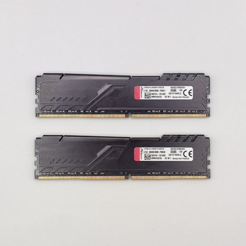 Озп HyperX DDR4 64GB (2x32GB) 3200Mhz Fury Black (HX432C16FB3K2/64) (Відновлено продавцем, 868773) купити в Україні: Київ, Львів, Хмельницький, Тернопіль, Івано-Франківськ | Перевірка сумісності, низька ціна, відгуки, характеристики від TELEMART фото